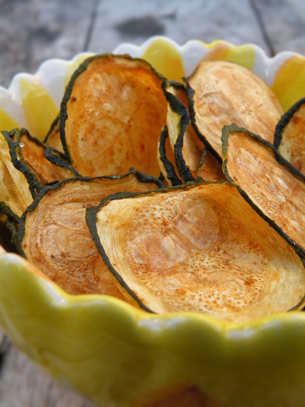 Baked Zucchini ChipsApplePins.com