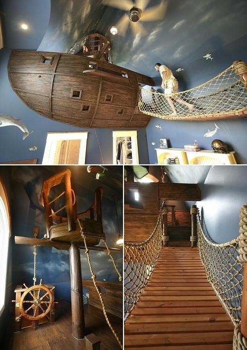 Gallery For > Pirate Ship Bunk Bed