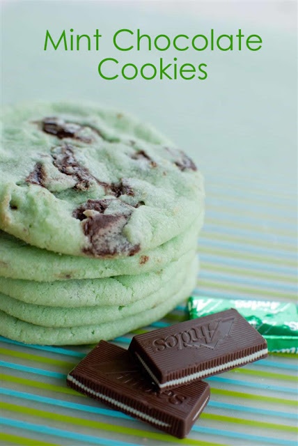 parfait cookie or mint choco cookie
