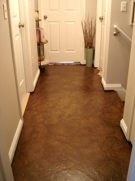 Brown Paper Bag Floors I Did This On My Bedroom Wall Love Itapplepins Com