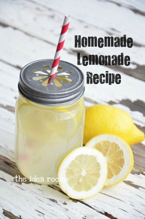 Homemade Lemonade RecipeApplePins.com