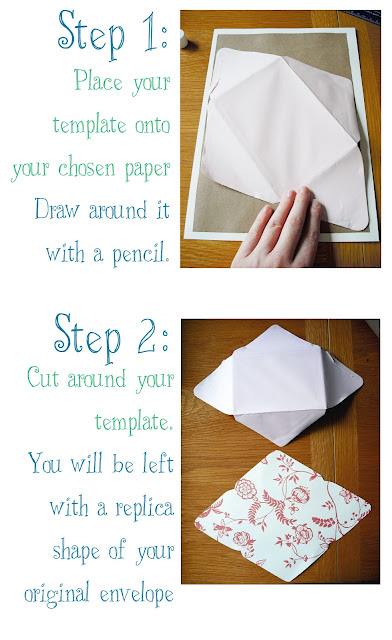 DIY homemade envelopes from scrap paperApplePins.com